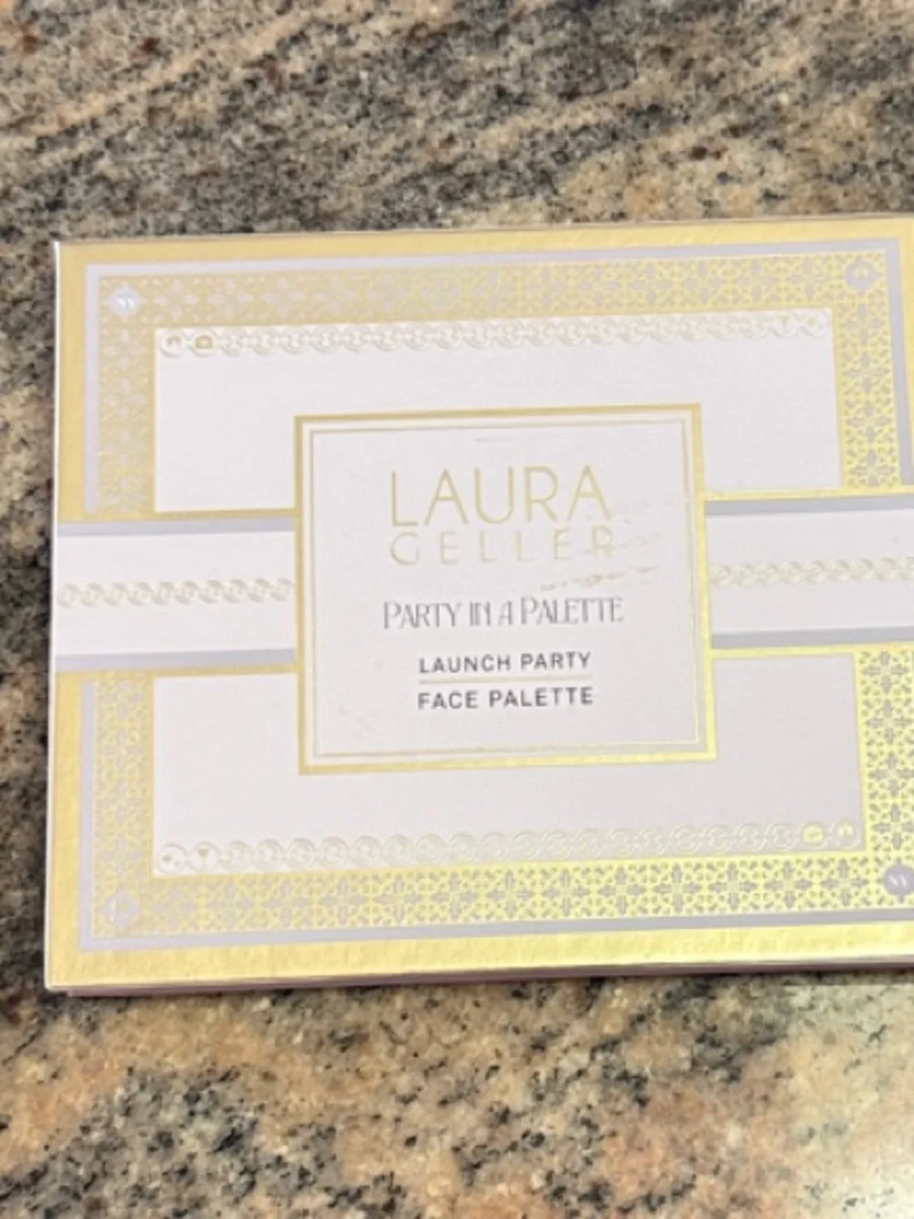 Laura Geller Eyeshadow & Face Palette — Pink, Gold, Bronze, Peach